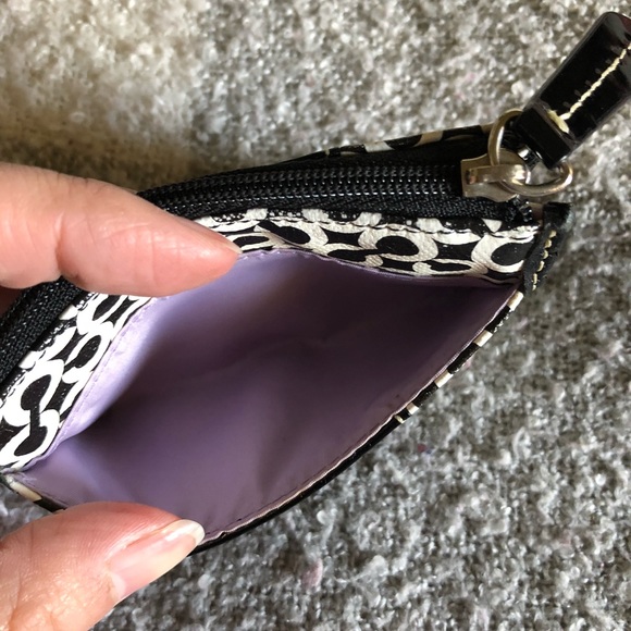 Coach Pop-art signature coin/card case - Picture 3 of 7